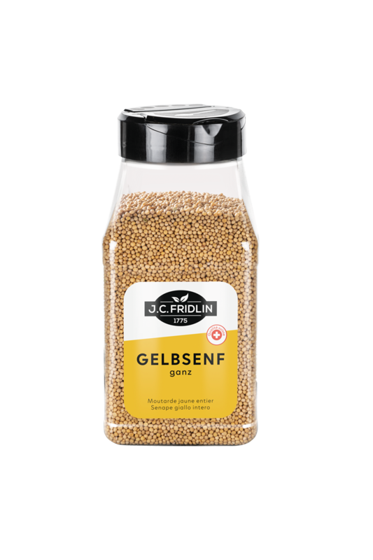 yellow mustard whole seeds 550g