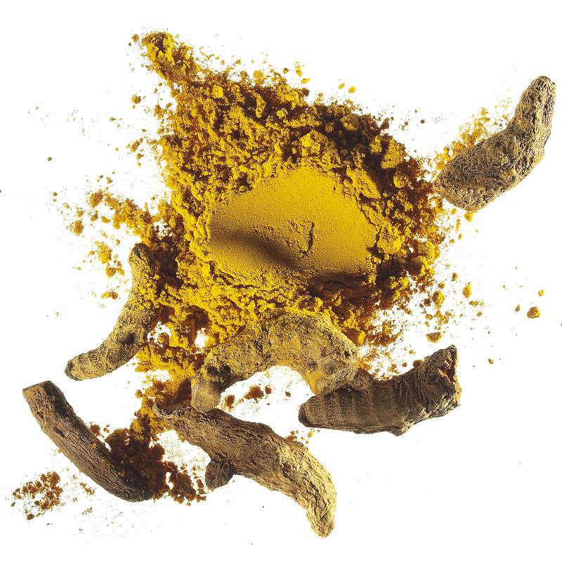 Turmeric powder steam-sterilised 2.5%-3.5%