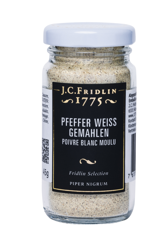 White pepper ground 45g