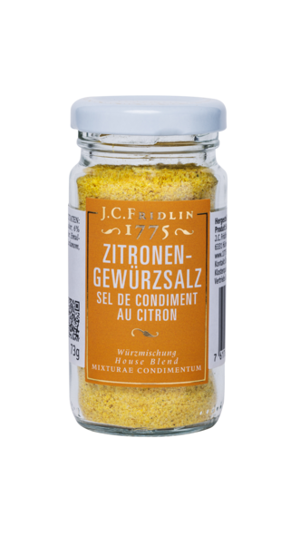 Sel de condiment au citron Sel de condiment au citron